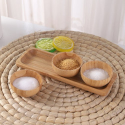 Wooden Bowls Set 4 Pieces